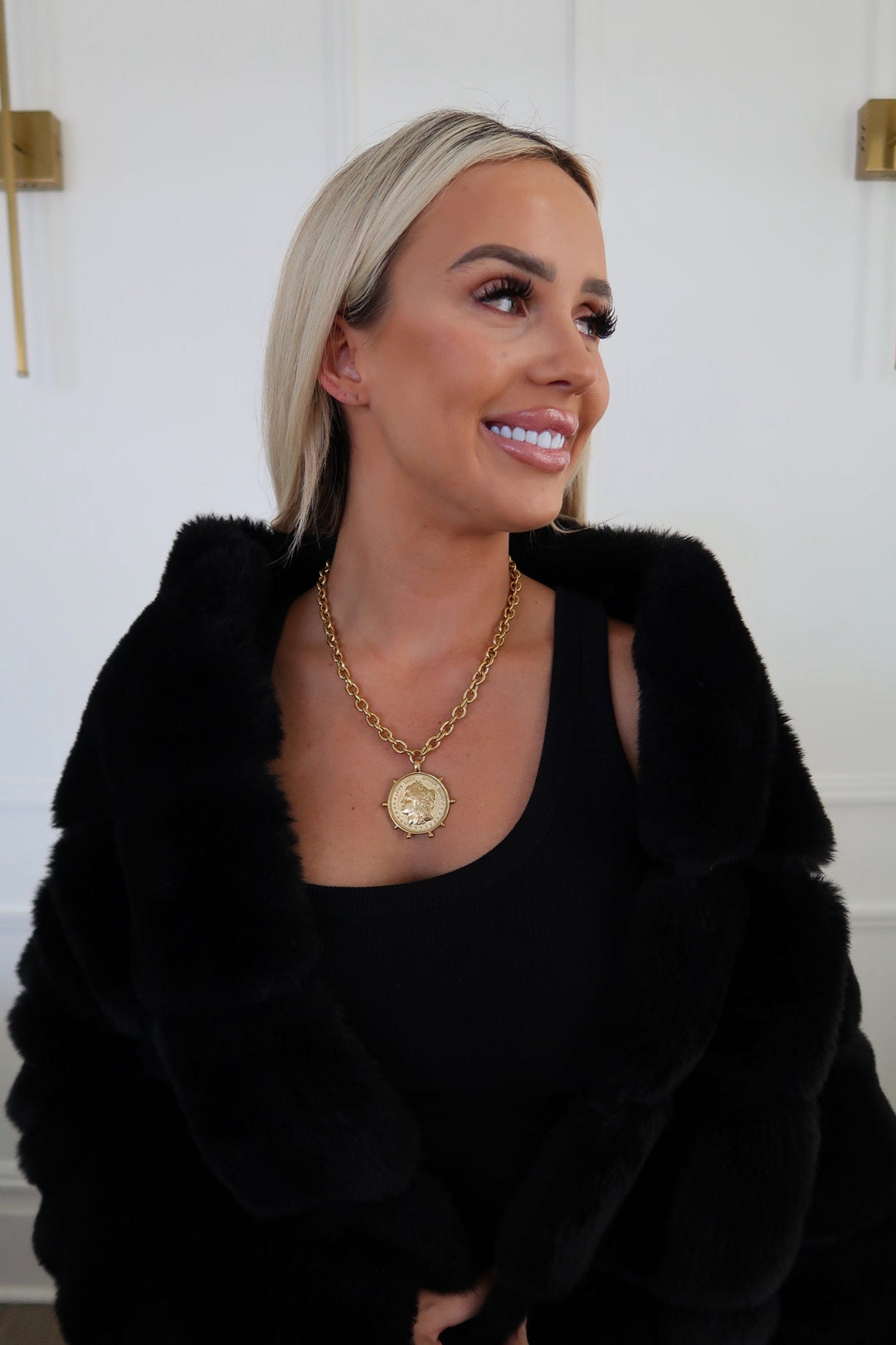 GOLD COIN NECKLACE-Chansuttpearls-Shop with Bloom West Boutique, Women&