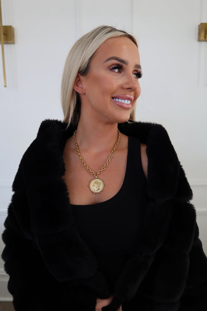 GOLD COIN NECKLACE-Chansuttpearls-Shop with Bloom West Boutique, Women&