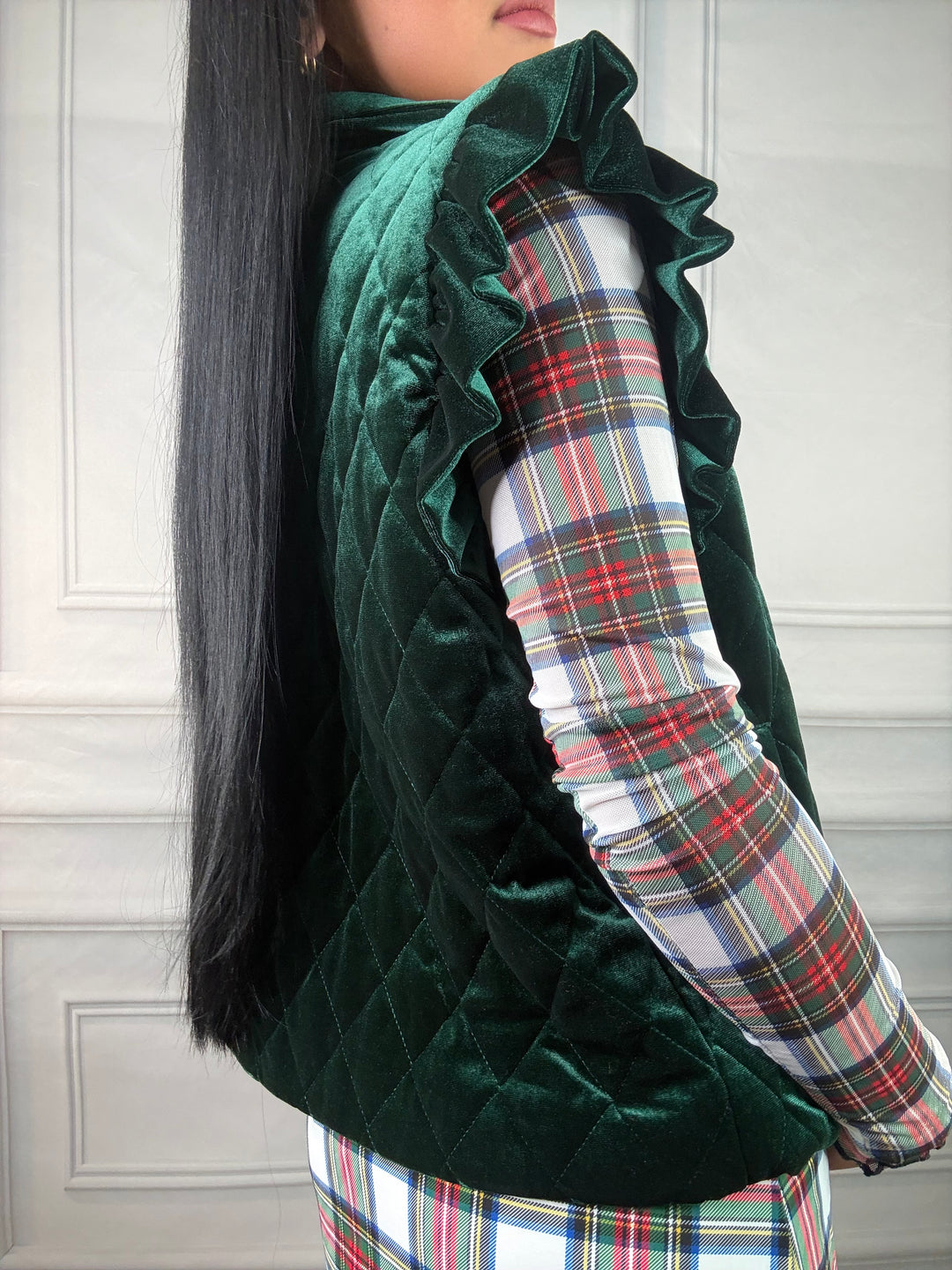 Hawthorne Velvet Vest-Vests-Jess Lea-Shop with Bloom West Boutique, Women&