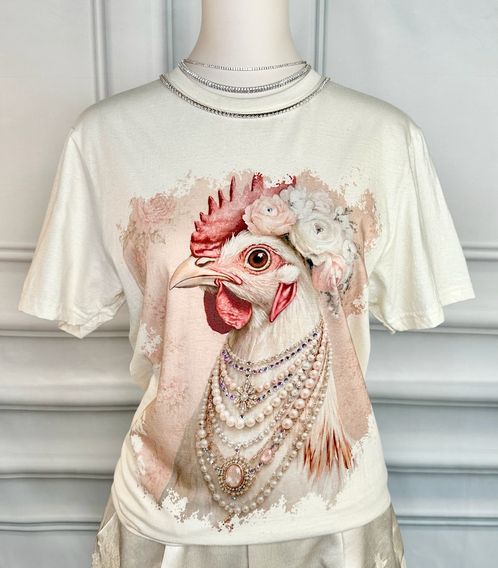 Hen House Heiress Graphic Tee-Graphic Tees-Keep it Gypsy-Shop with Bloom West Boutique, Women's Fashion Boutique, Located in Houma, Louisiana