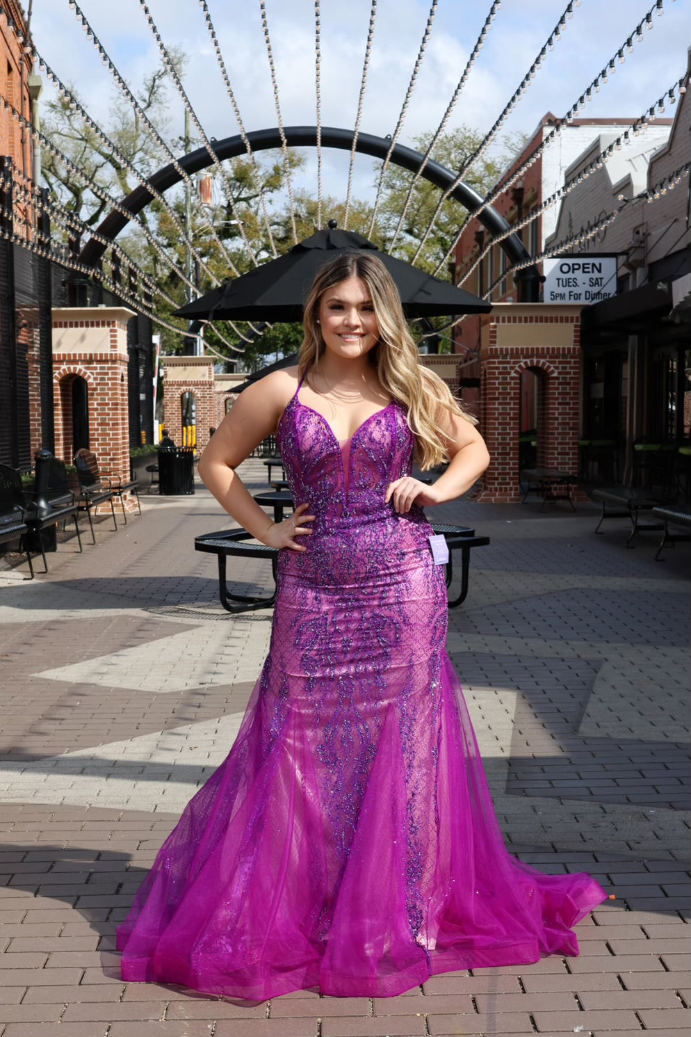 Nova Embellished Mermaid Gown-Dresses-17 young dress-Shop with Bloom West Boutique, Women's Fashion Boutique, Located in Houma, Louisiana