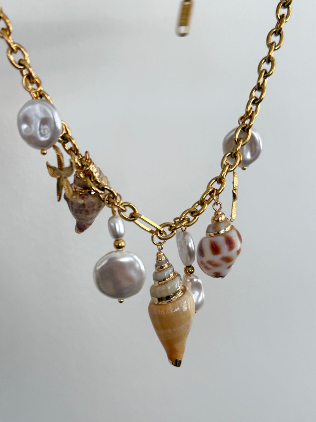 SHELL CHARM NECKLACE-Chansuttpearls-Shop with Bloom West Boutique, Women&
