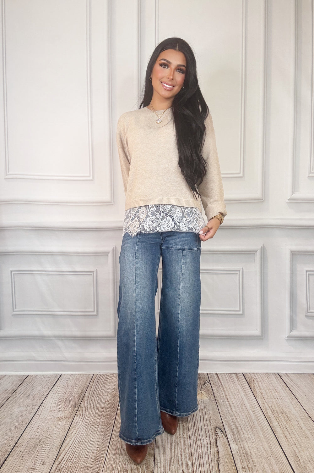 Soft Spoken Sweater-Tops-Able-Shop with Bloom West Boutique, Women's Fashion Boutique, Located in Houma, Louisiana