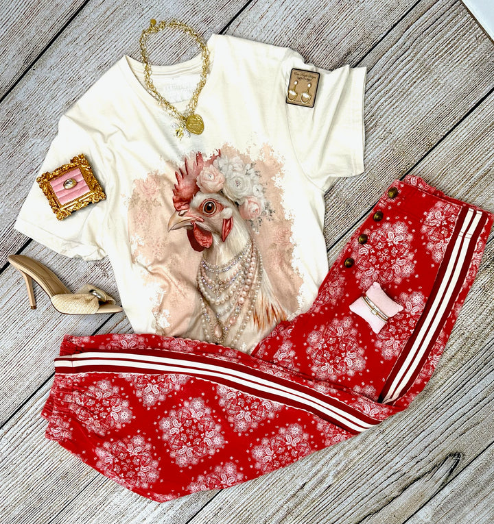 Hen House Heiress Graphic Tee-Graphic Tees-Keep it Gypsy-Shop with Bloom West Boutique, Women&