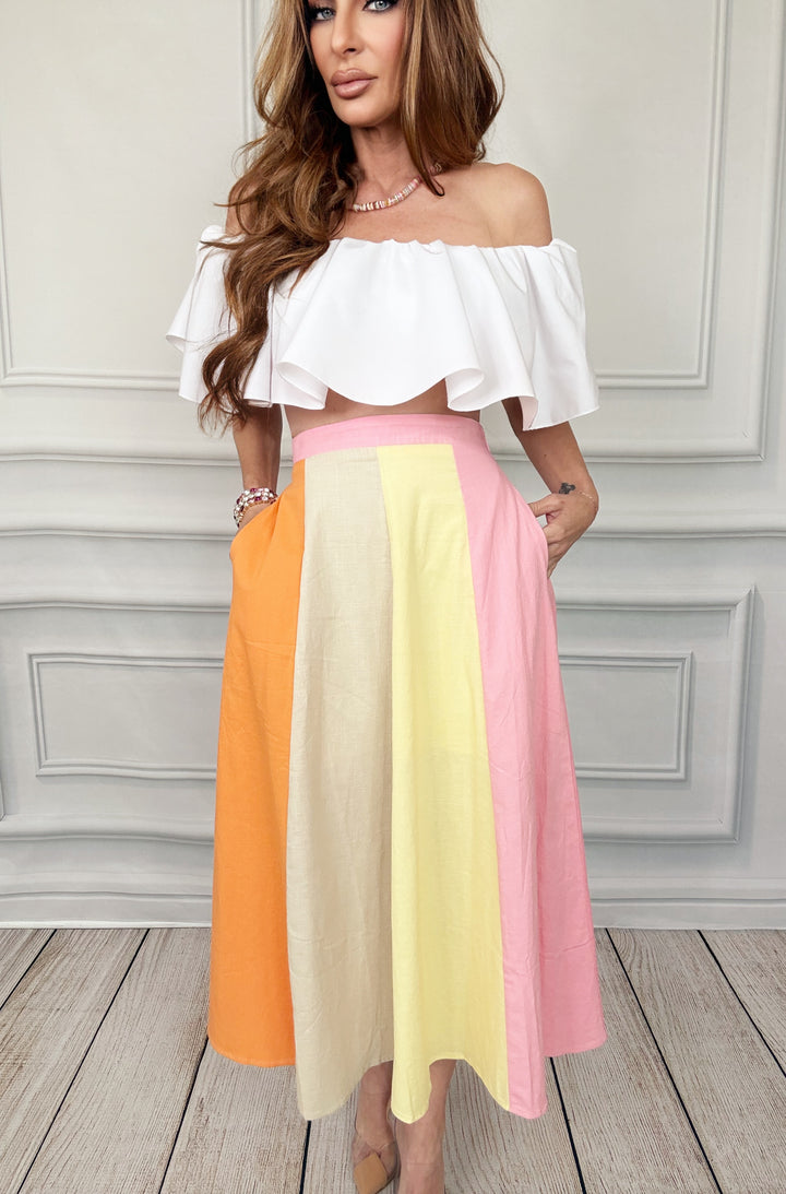 The Côte d’Azur Skirt-Skirts-Strut &amp; Bolt-Shop with Bloom West Boutique, Women&