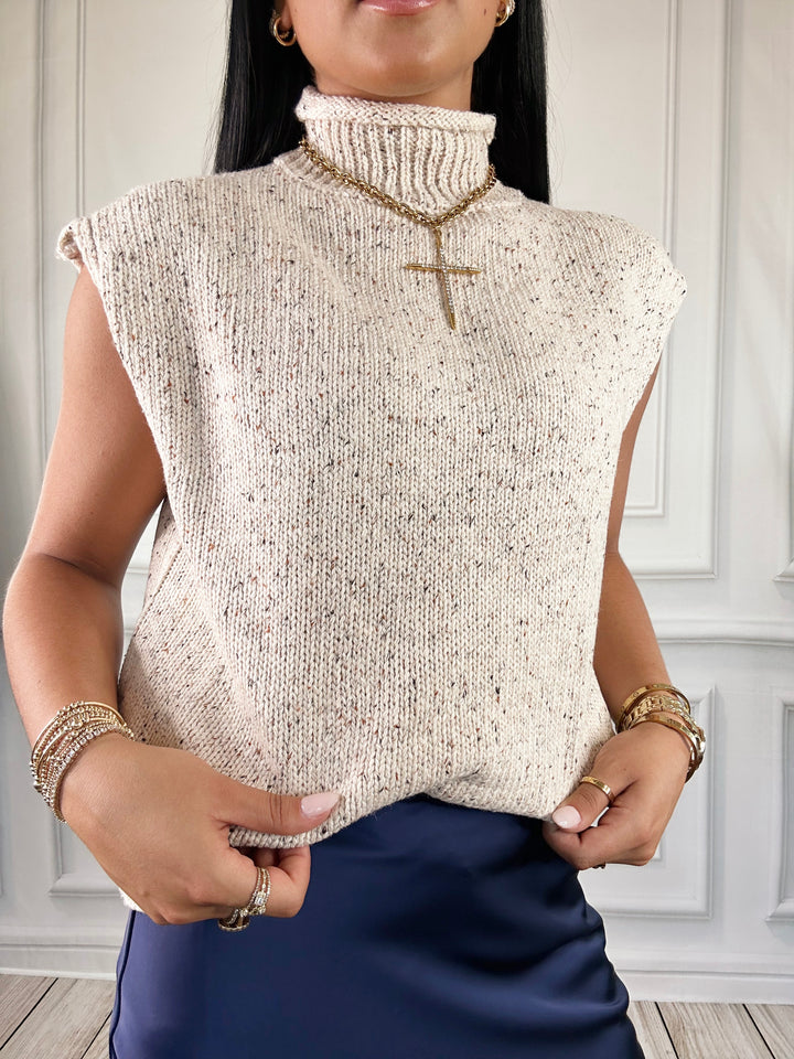 Après Hour Sweater Vest-Alpine Oat-Vests-She+Sky-Shop with Bloom West Boutique, Women&