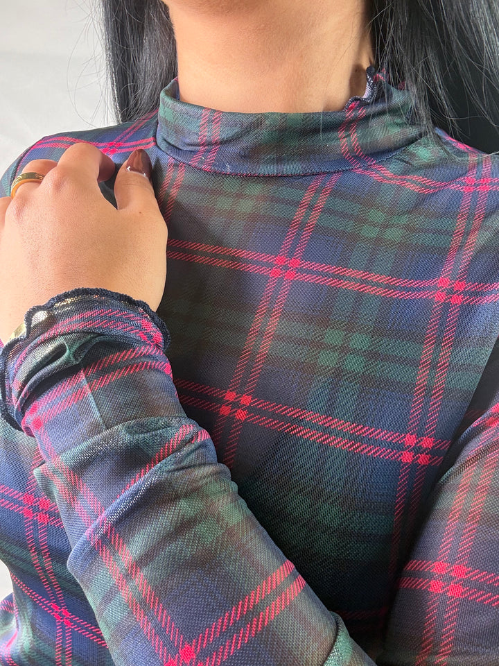 Blackwood Plaid Top-Tops-Jess Lea-Shop with Bloom West Boutique, Women&