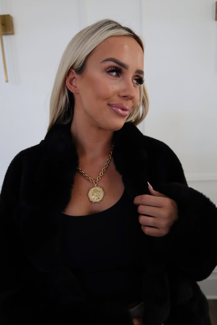 GOLD COIN NECKLACE-Chansuttpearls-Shop with Bloom West Boutique, Women&