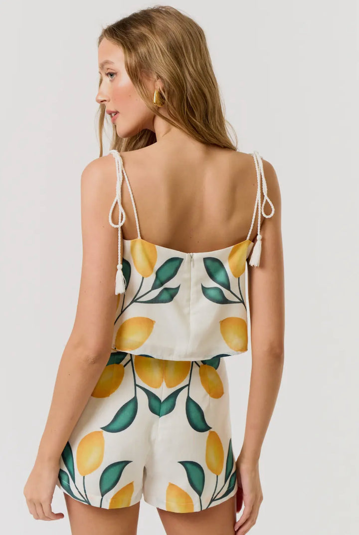 Lila Lemon Set-Two Piece Set-Blue Blush-Shop with Bloom West Boutique, Women's Fashion Boutique, Located in Houma, Louisiana