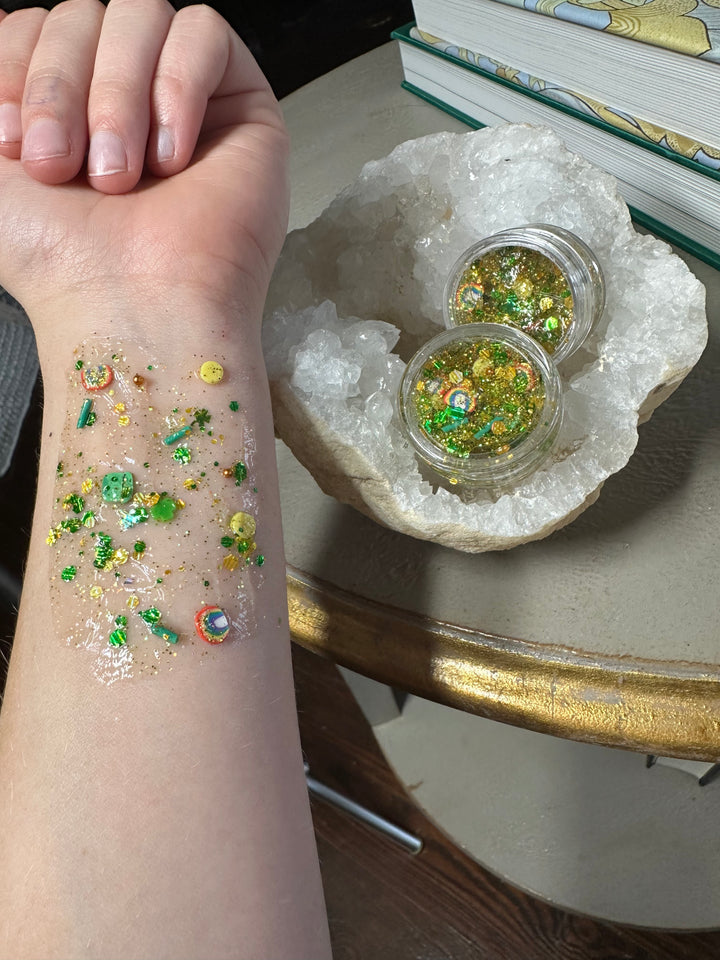 St. Patrick’s Day Glitter-Makeup-Bloom West Boutique-Shop with Bloom West Boutique, Women's Fashion Boutique, Located in Houma, Louisiana