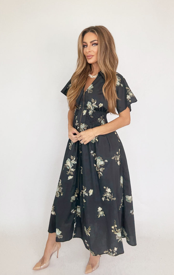 Emerald’s Bloom Dress