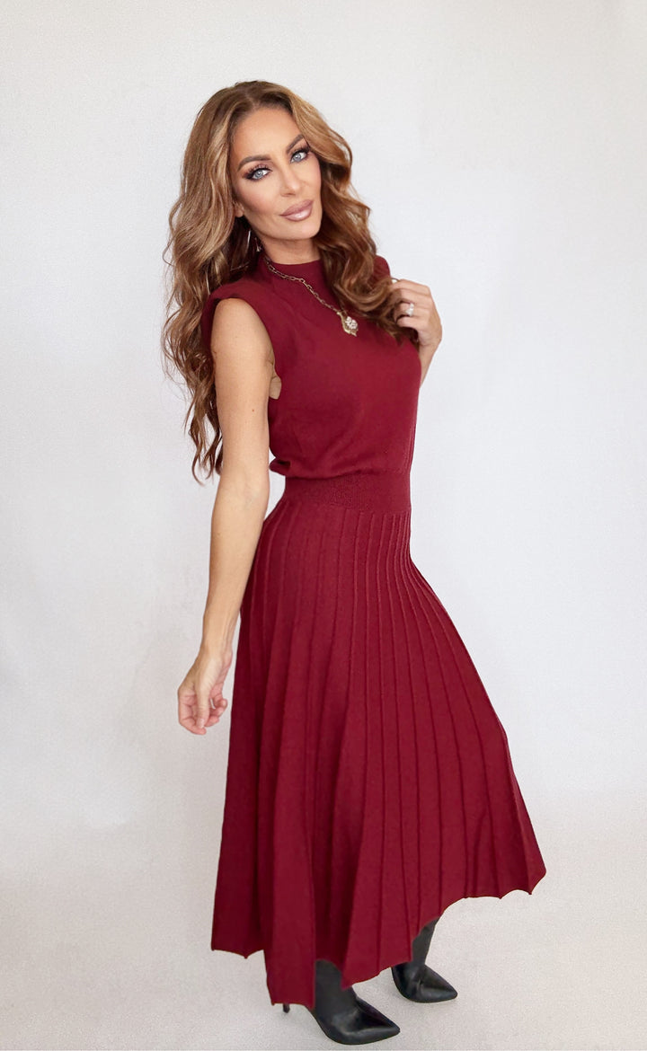 THML Emilia Knit Maxi Dress-Dresses-THML-Shop with Bloom West Boutique, Women's Fashion Boutique, Located in Houma, Louisiana
