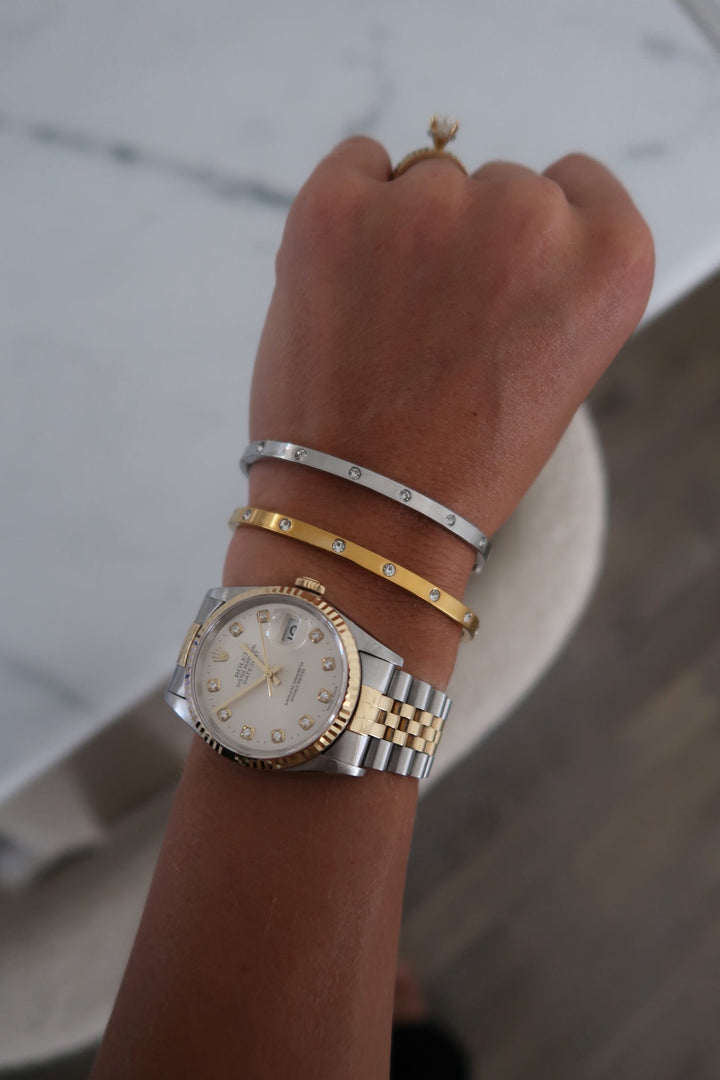 GLAM BANGLE-Bracelet-Chansuttpearls-Shop with Bloom West Boutique, Women&