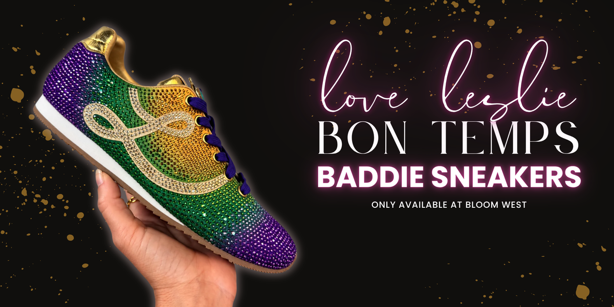 Love Leslie Bon Temps Baddie Sneakers | Bloom West Boutique | Houma, LA