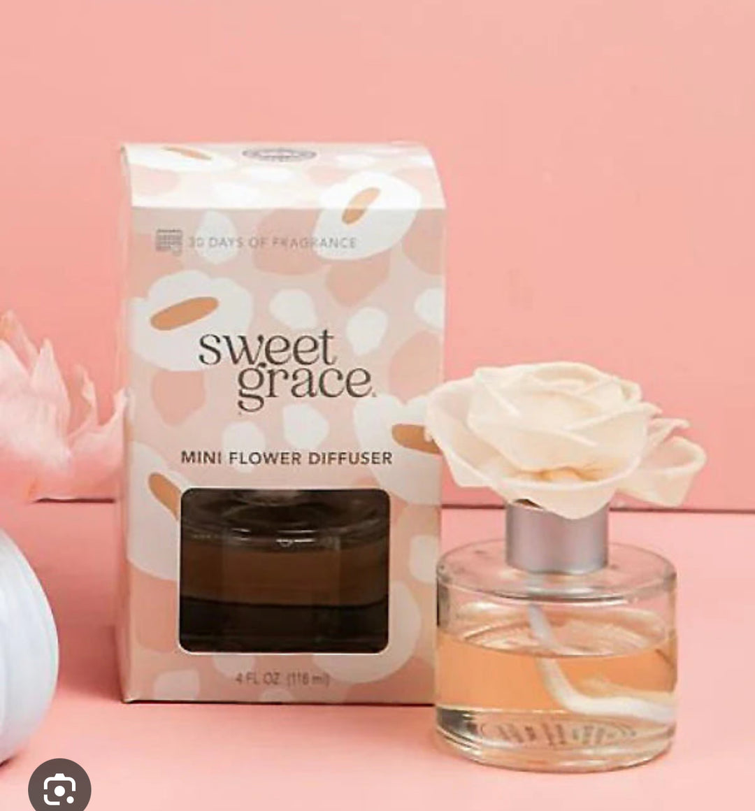 Sweet Grace Mini Flower Diffuser-Air Fresheners-Sweet Grace-Shop with Bloom West Boutique, Women's Fashion Boutique, Located in Houma, Louisiana