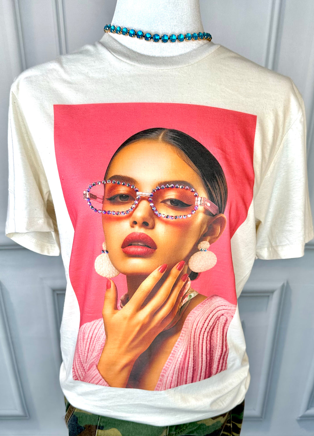Snarky Girl Slick Back Graphic Tee