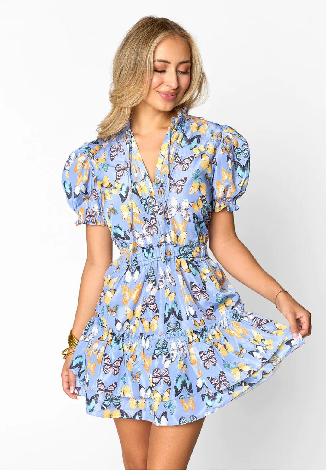 Clementine Painted Lady Dress-Dresses-Buddy Love-Shop with Bloom West Boutique, Women's Fashion Boutique, Located in Houma, Louisiana