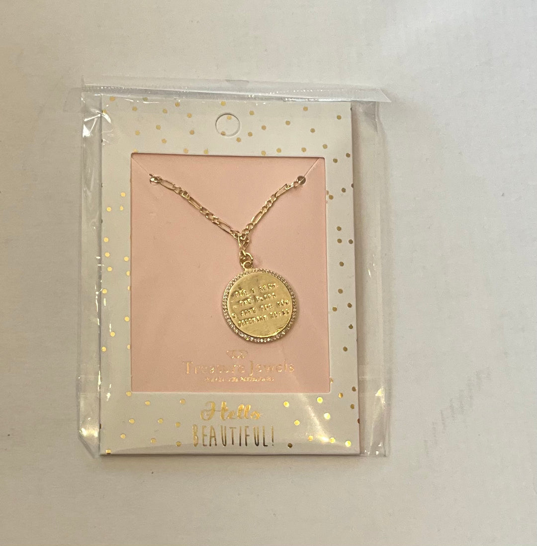 Jeremiah 29:11 Gold Necklace-Necklaces-Treasure Jewels-Shop with Bloom West Boutique, Women's Fashion Boutique, Located in Houma, Louisiana