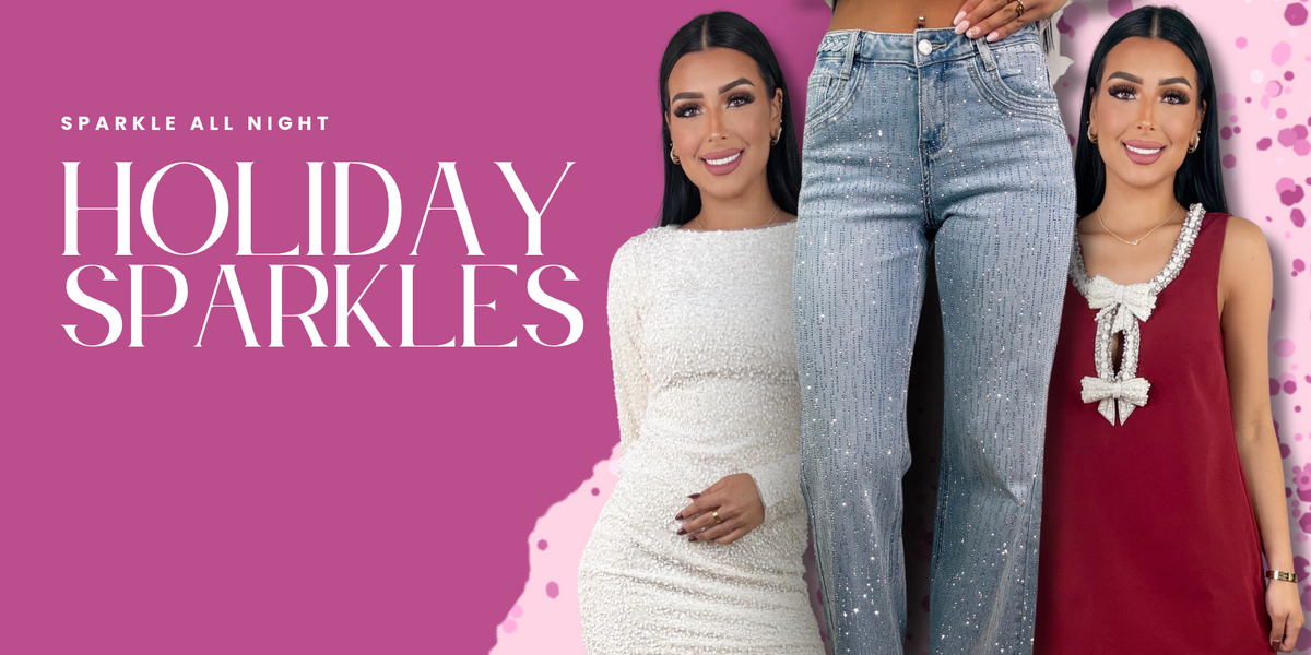 Sparkle all night | Holiday Sparkles Collection | Bloom West Boutique | Houma, LA