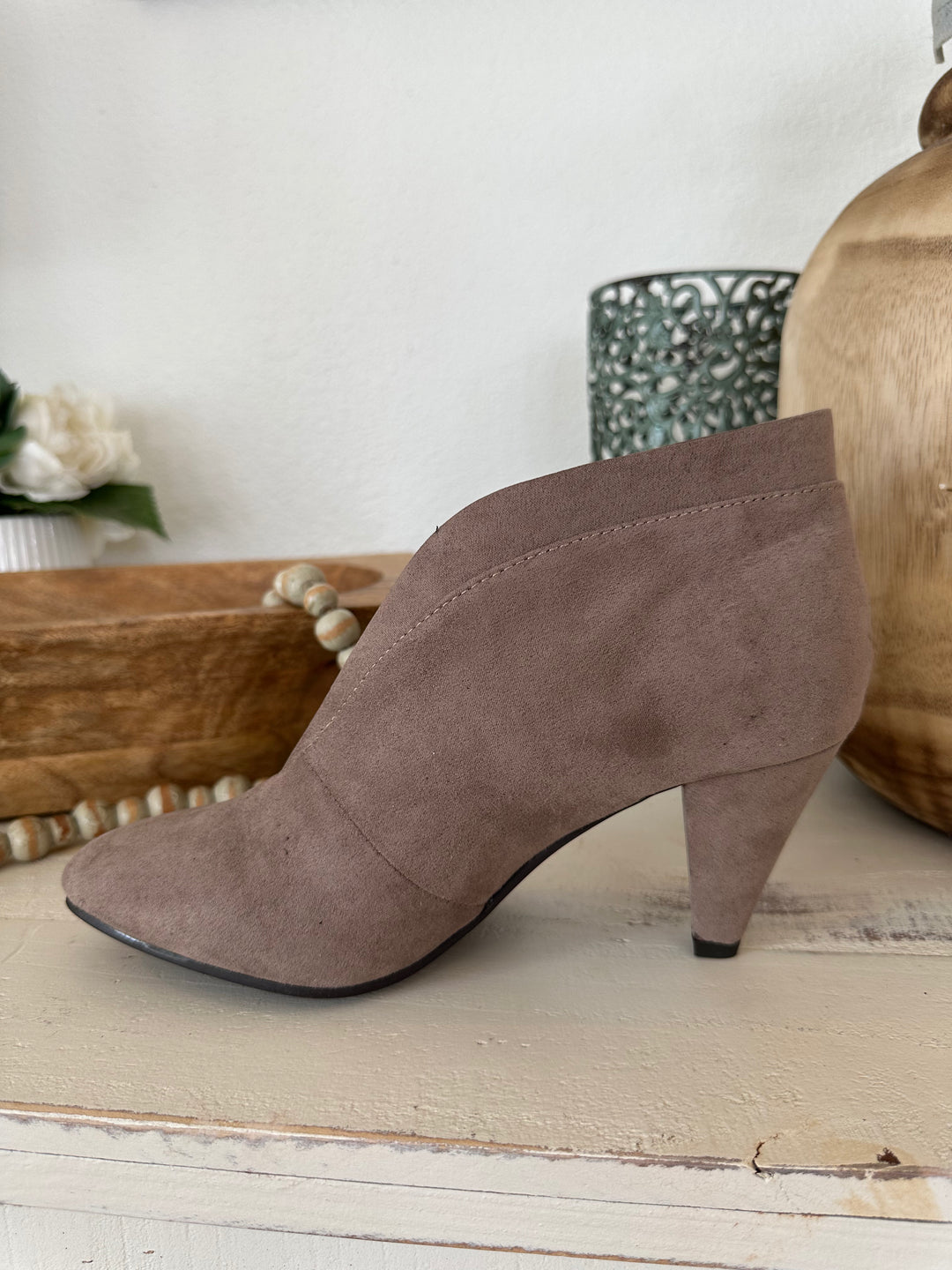 Nevine Super Suede Pebble Bootie-Boots-Chinese Laundry-Shop with Bloom West Boutique, Women's Fashion Boutique, Located in Houma, Louisiana