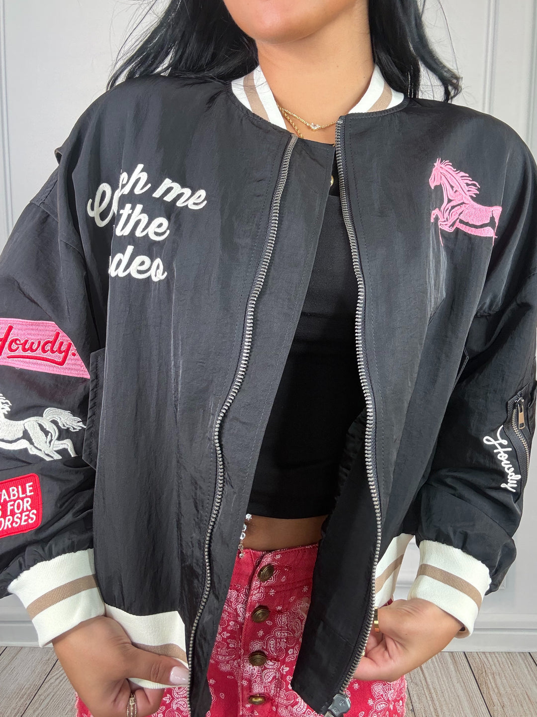 Catch Me at The Rodeo Jacket-Jackets-Davi &amp; Dani-Shop with Bloom West Boutique, Women&