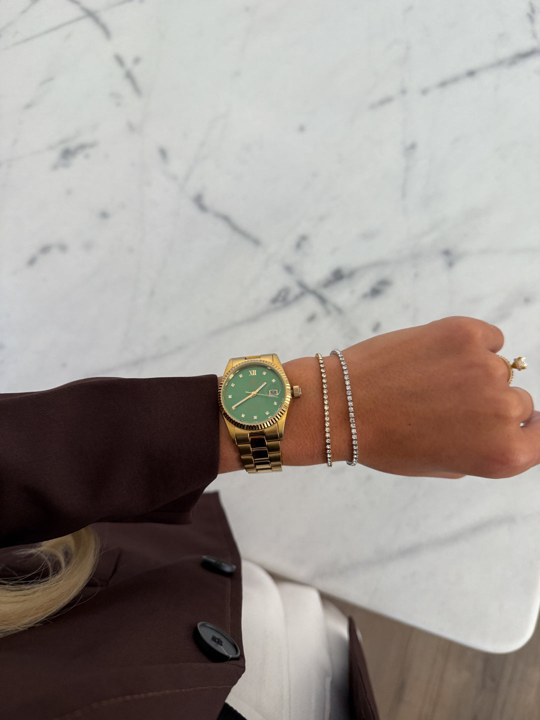 DAINTY TENNIS BRACELET-Chansuttpearls-Shop with Bloom West Boutique, Women&
