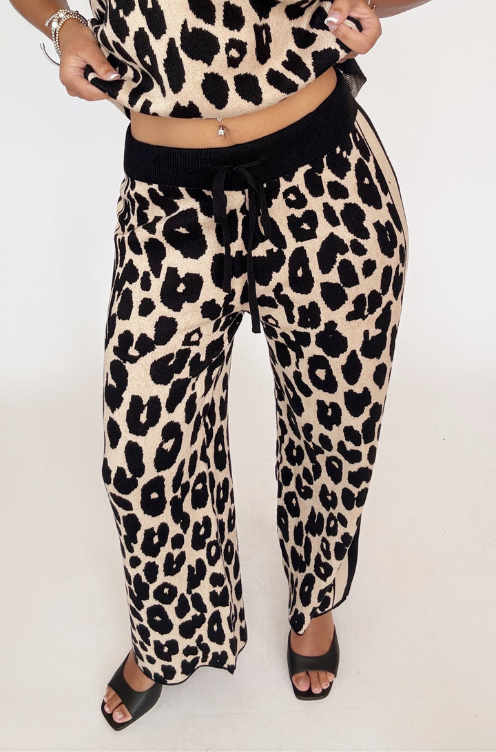 Spotted Luxe Pants-Tops-Entro-Shop with Bloom West Boutique, Women's Fashion Boutique, Located in Houma, Louisiana