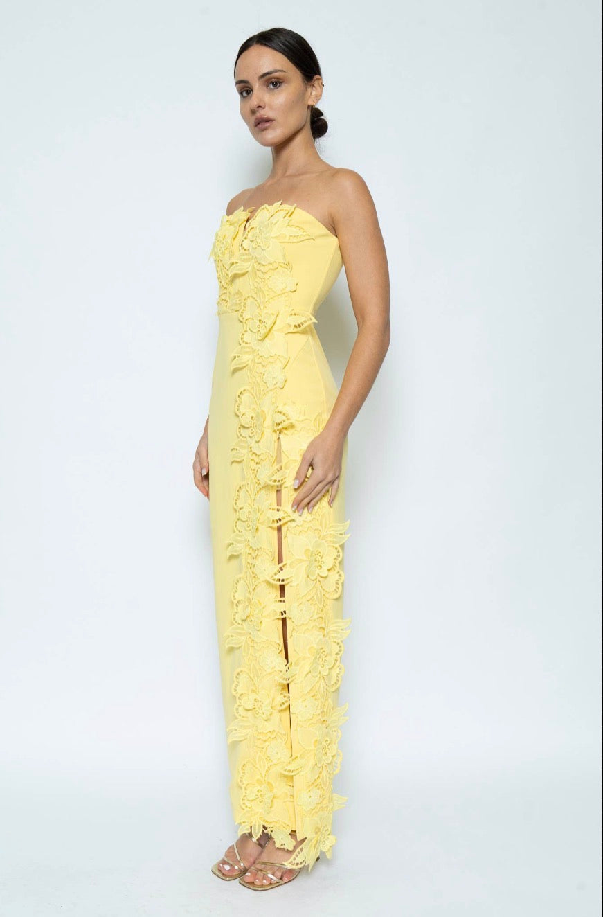 Soleil Éclat Sculpt Gown PRE-ORDER-Maxi Dresses-Fore Collection-Shop with Bloom West Boutique, Women&