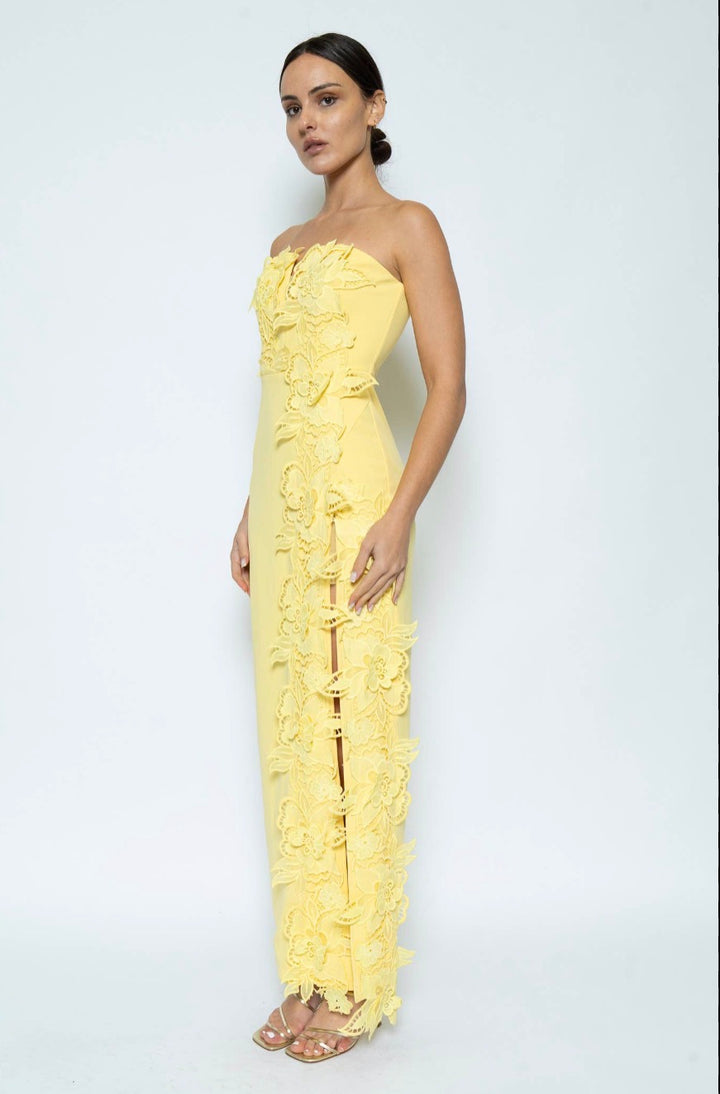 Soleil Éclat Sculpt Gown PRE-ORDER-Maxi Dresses-Fore Collection-Shop with Bloom West Boutique, Women&