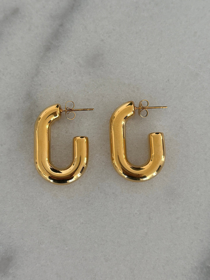 SMALL OVAL HOOPS-Earring-Chansuttpearls-Shop with Bloom West Boutique, Women&
