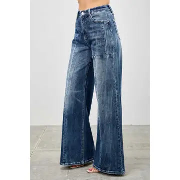 The Lexington Wide Leg Jeans