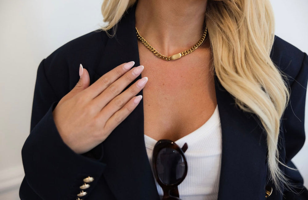 GOLD PENDANT NECKLACE-Gold necklace-Chansuttpearls-Shop with Bloom West Boutique, Women's Fashion Boutique, Located in Houma, Louisiana