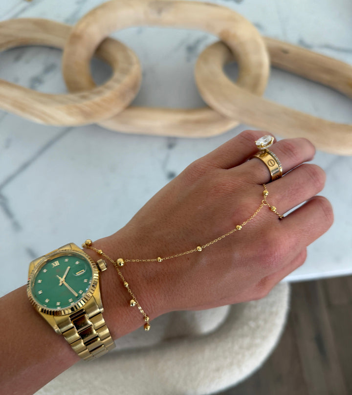 KYLAN HAND CHAIN-Chansuttpearls-Shop with Bloom West Boutique, Women&