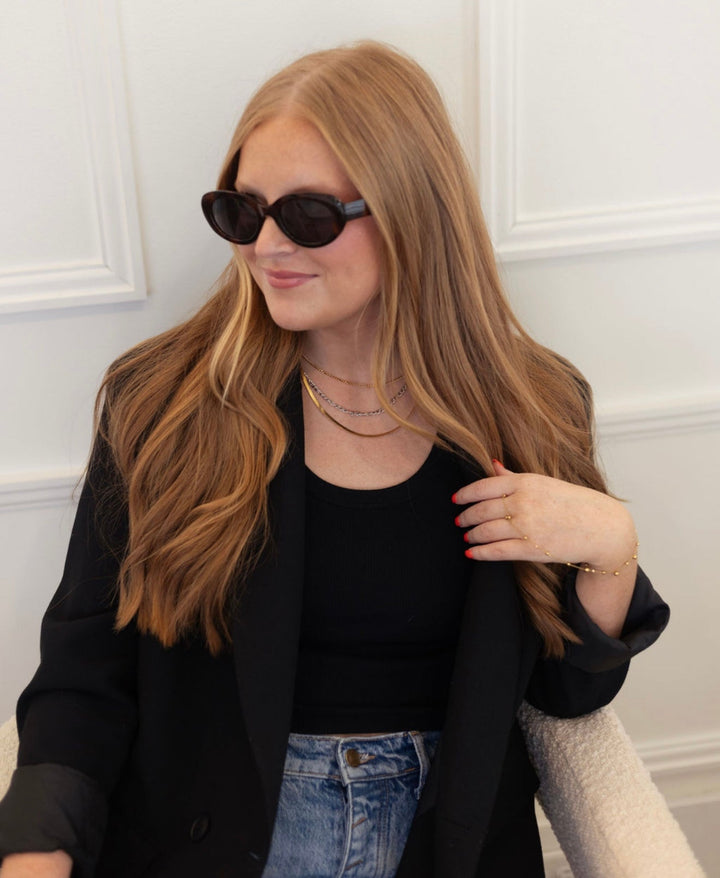 TWO TONED LAYERED NECKLACE-Chansuttpearls-Shop with Bloom West Boutique, Women&