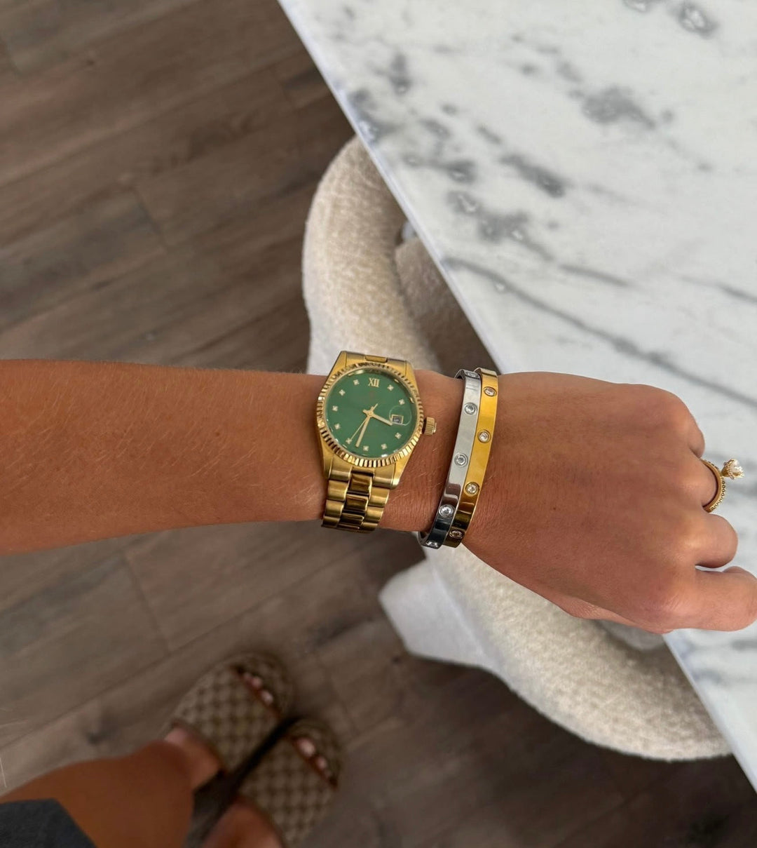 LUXE BANGLE-Chansuttpearls-Shop with Bloom West Boutique, Women&