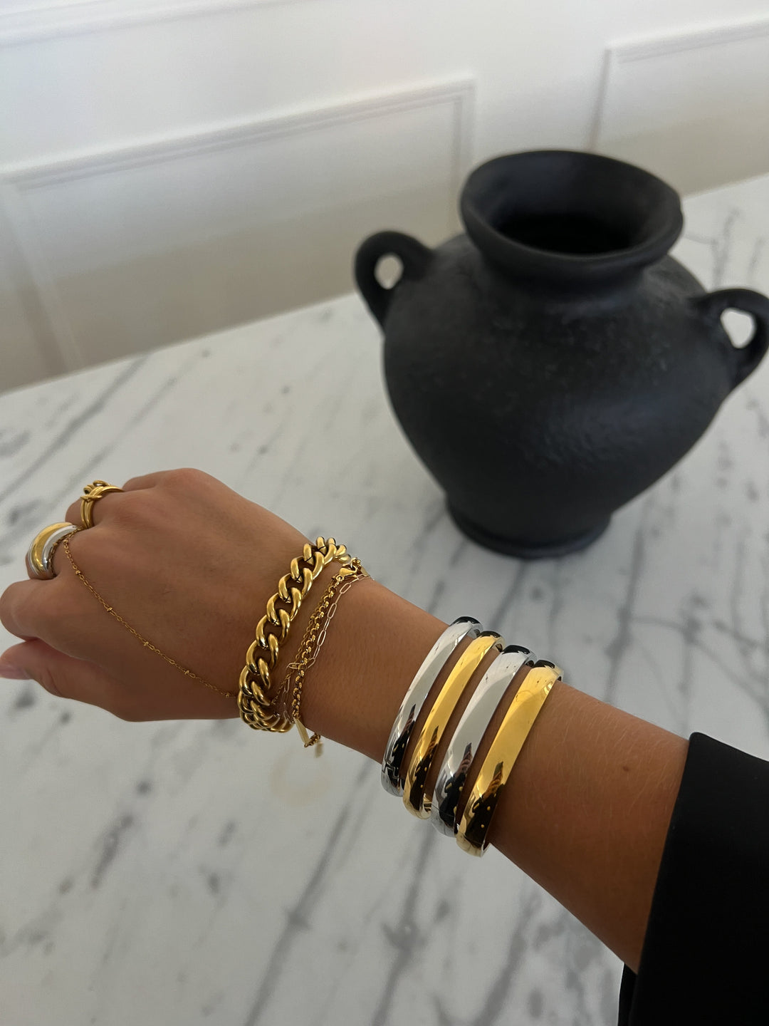 GEMMA BANGLE-Chansuttpearls-Shop with Bloom West Boutique, Women&