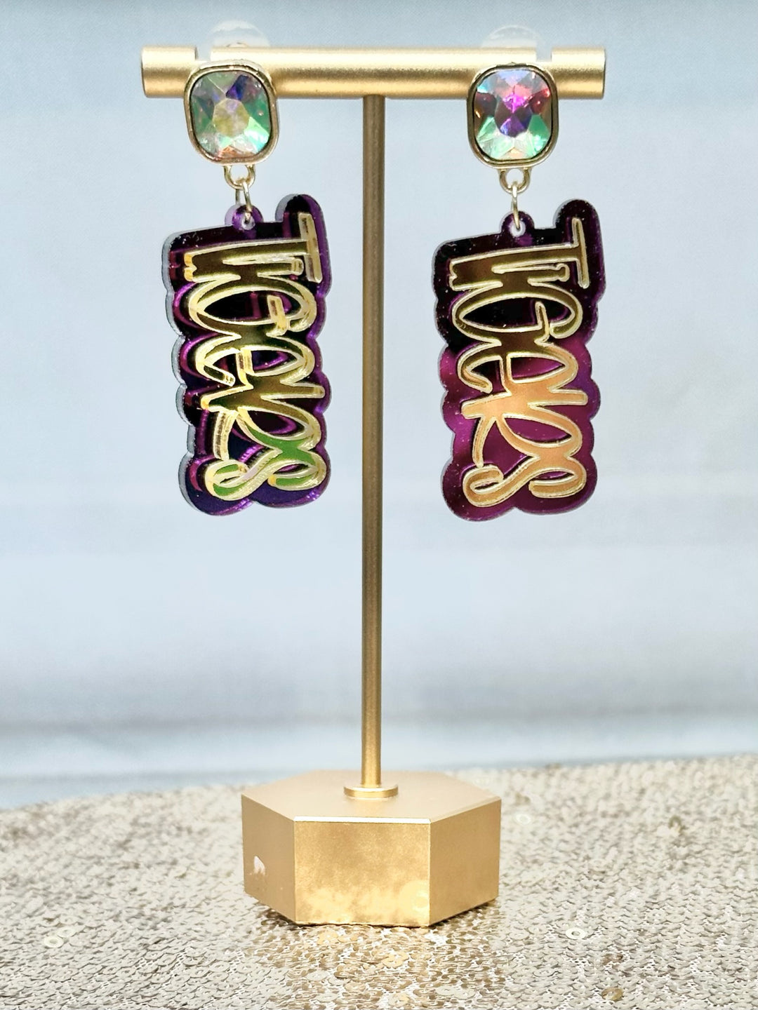 Tiger Glam Earrings