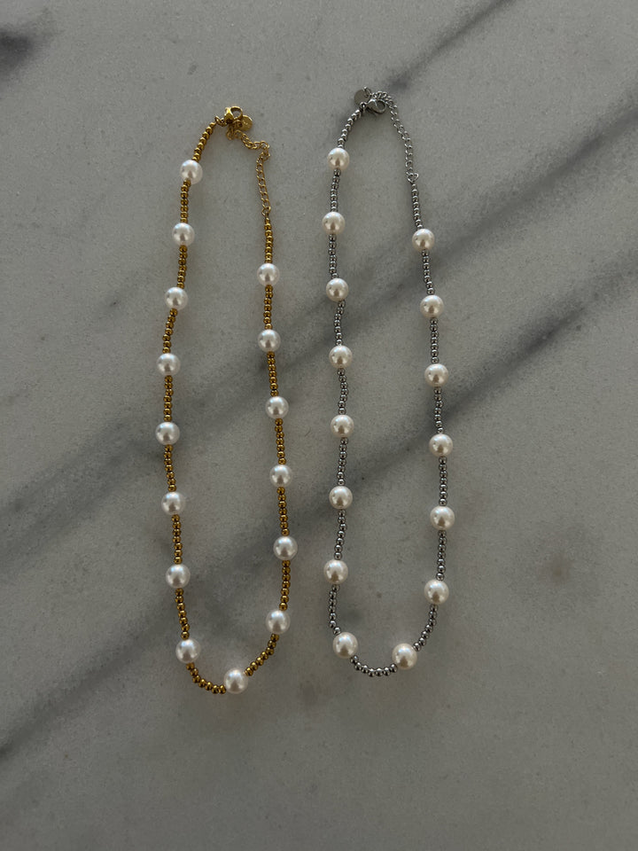 PEARL BEADED NECKLACE-Chansuttpearls-Shop with Bloom West Boutique, Women&