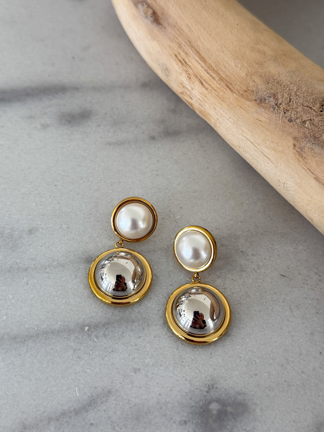 LUXE PEARL EARRINGS-Chansuttpearls-Shop with Bloom West Boutique, Women&