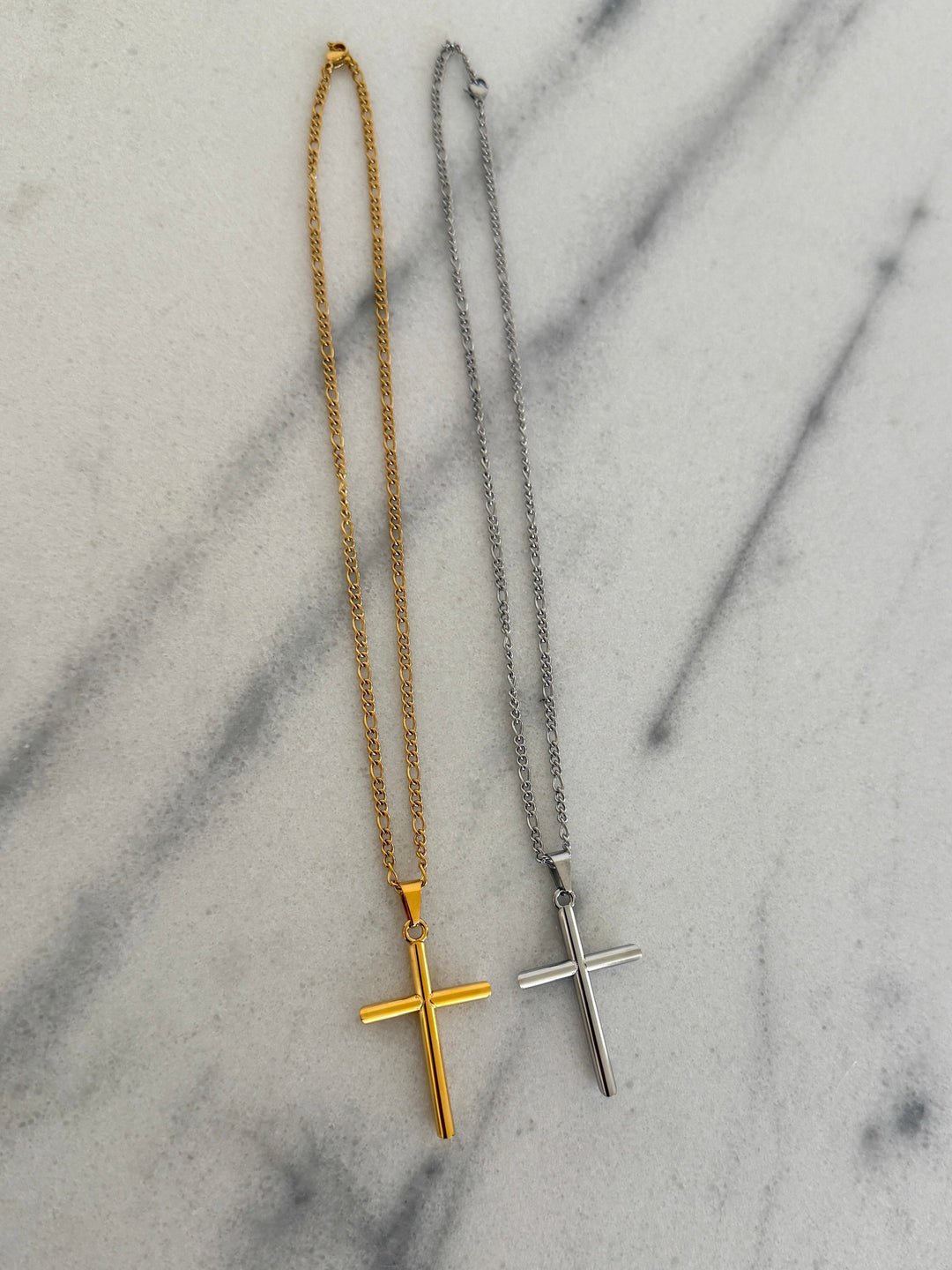 LARGE CROSS NECKLACE-Chansuttpearls-Shop with Bloom West Boutique, Women&