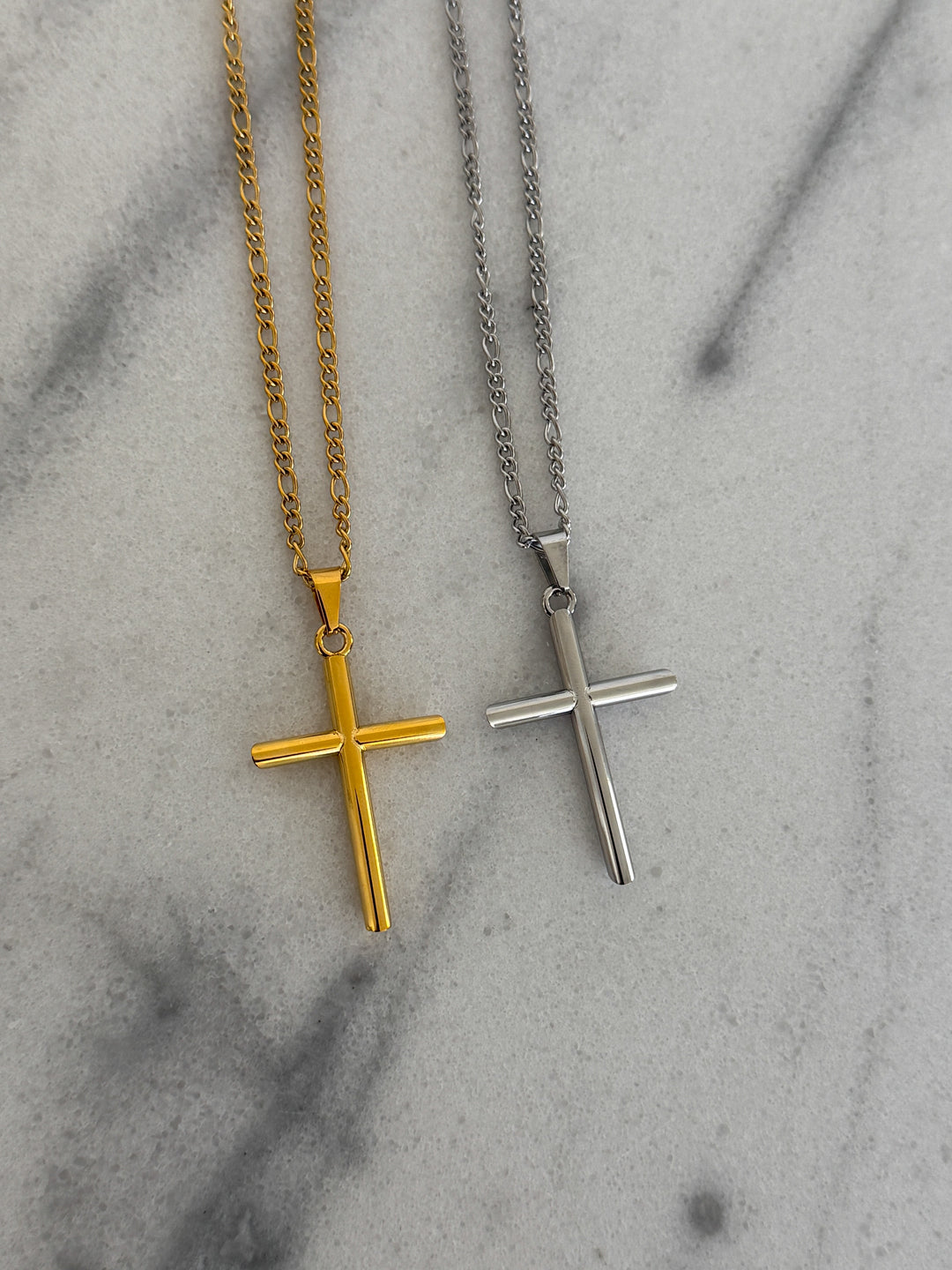 LARGE CROSS NECKLACE-Chansuttpearls-Shop with Bloom West Boutique, Women&