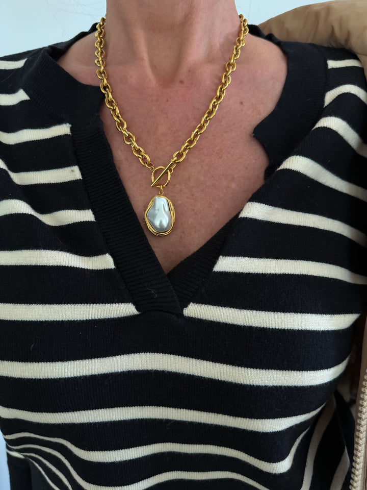 PEARL DROP NECKLACE-Chansuttpearls-Shop with Bloom West Boutique, Women&
