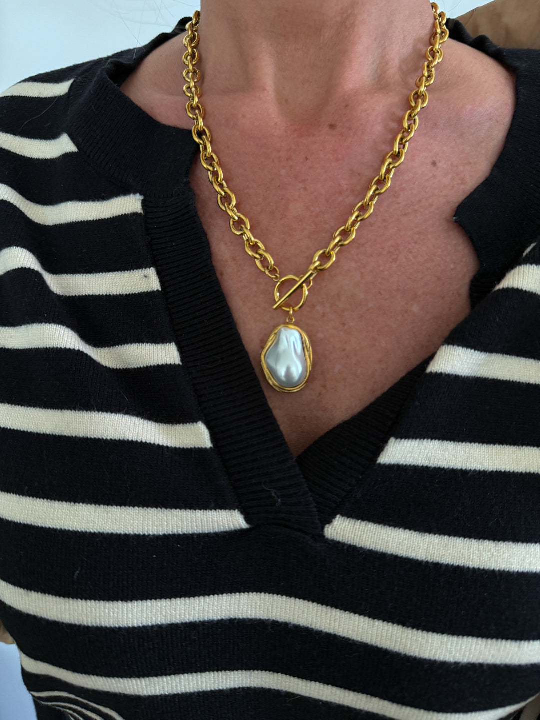 PEARL DROP NECKLACE-Chansuttpearls-Shop with Bloom West Boutique, Women&