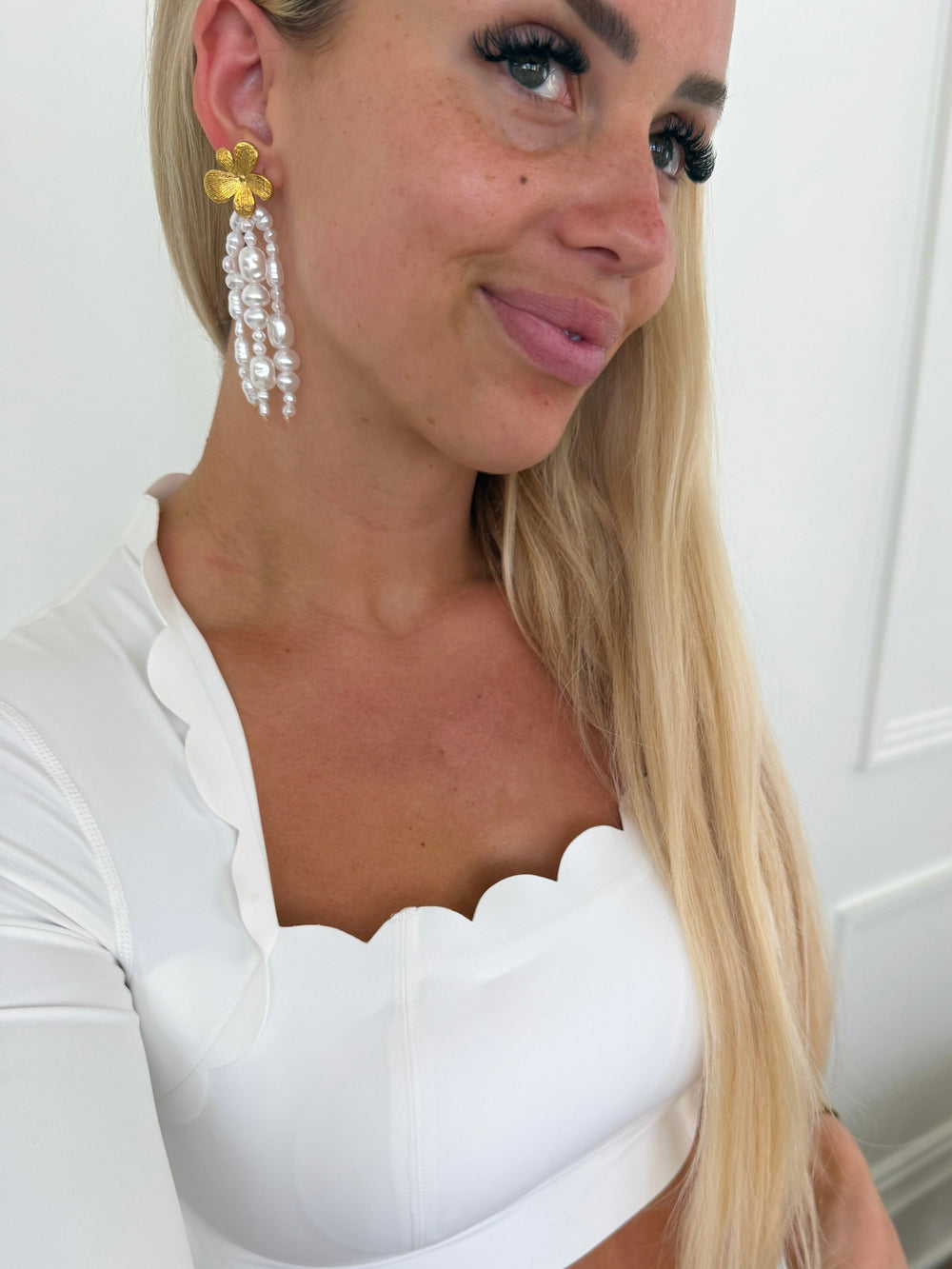 ALOHA EARRINGS-Chansuttpearls-Shop with Bloom West Boutique, Women's Fashion Boutique, Located in Houma, Louisiana