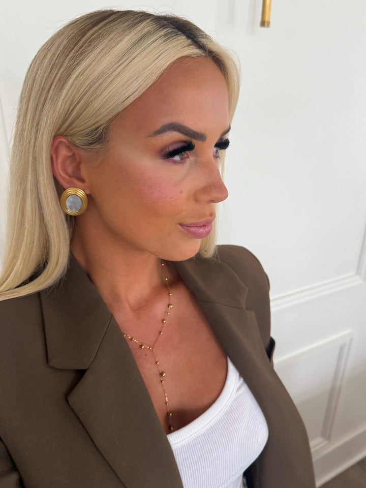 HANNAH EARRINGS-Chansuttpearls-Shop with Bloom West Boutique, Women&