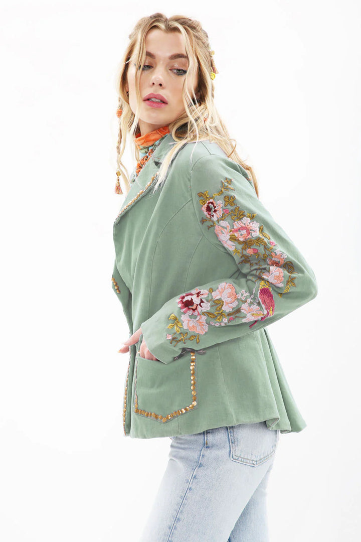 Time to shine Blazer-Tops-Aratta-Shop with Bloom West Boutique, Women's Fashion Boutique, Located in Houma, Louisiana