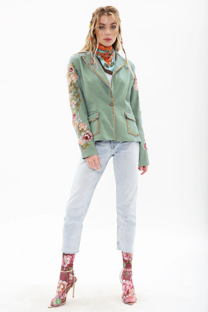 Time to shine Blazer-Tops-Aratta-Shop with Bloom West Boutique, Women's Fashion Boutique, Located in Houma, Louisiana