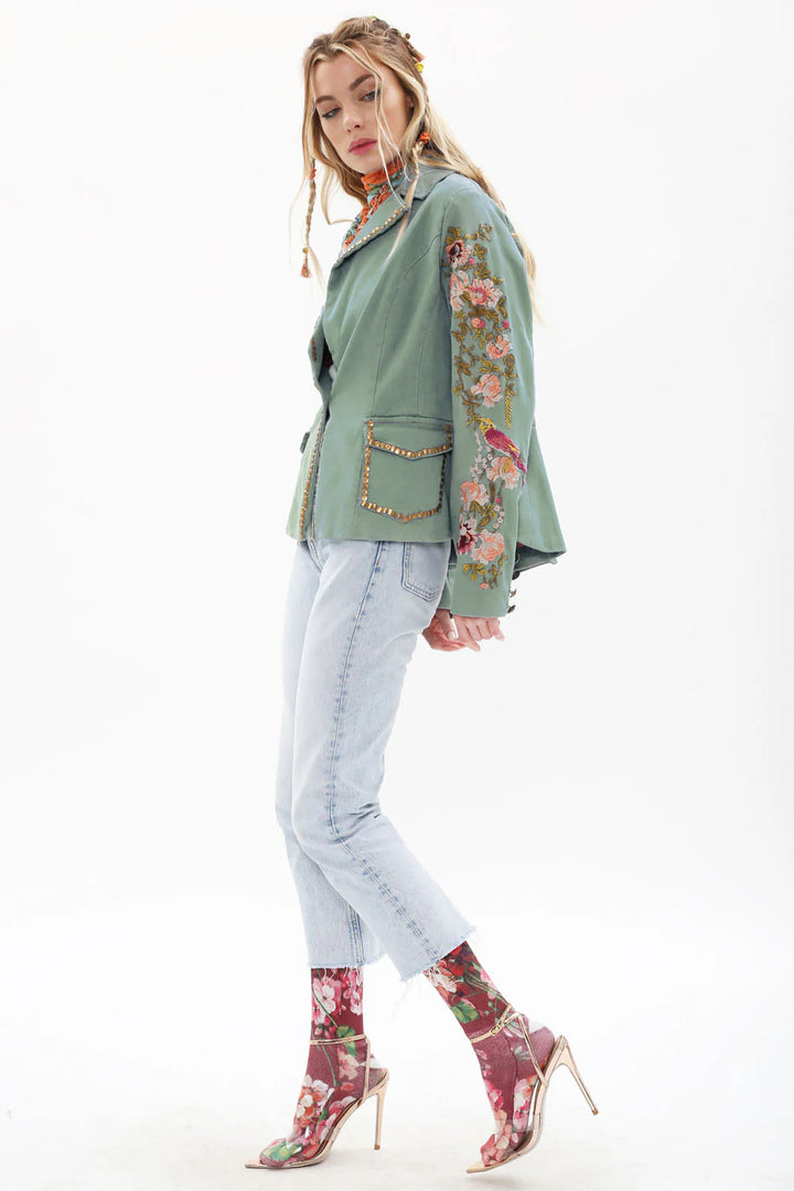 Time to shine Blazer-Tops-Aratta-Shop with Bloom West Boutique, Women's Fashion Boutique, Located in Houma, Louisiana