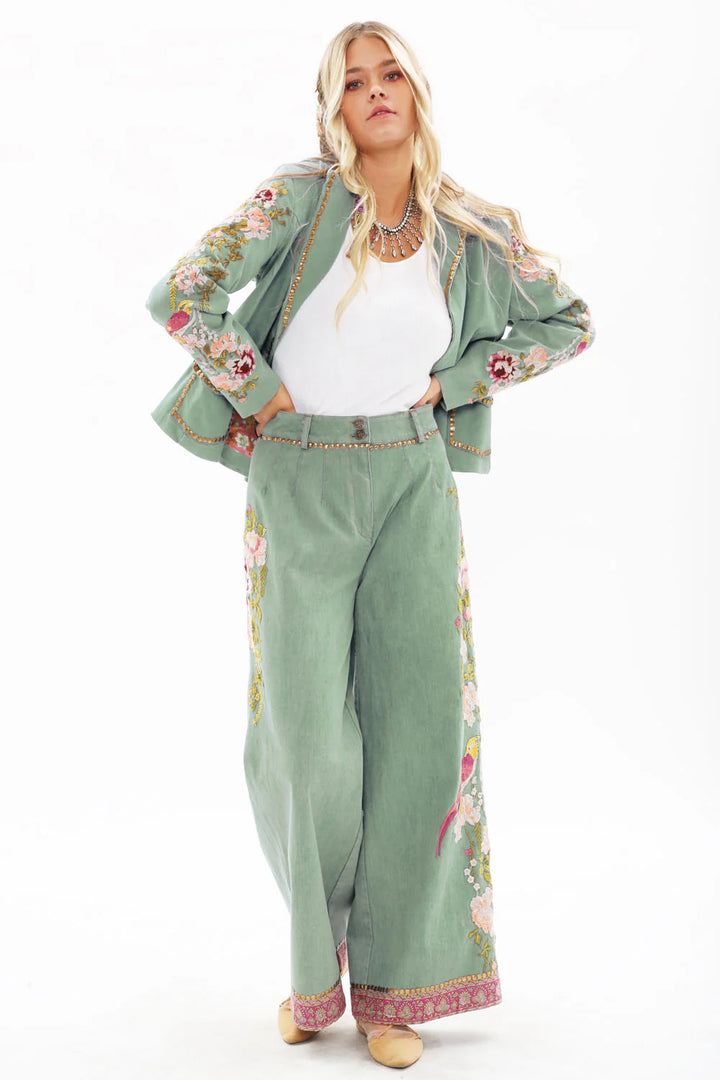 Time to Shine Denim Pants-Pants-Aratta-Shop with Bloom West Boutique, Women's Fashion Boutique, Located in Houma, Louisiana