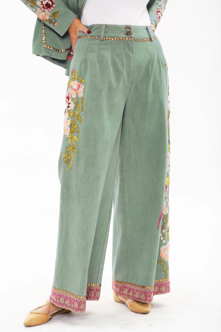Time to Shine Denim Pants-Pants-Aratta-Shop with Bloom West Boutique, Women's Fashion Boutique, Located in Houma, Louisiana